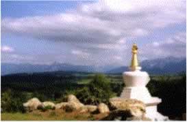 Stupa in Schwarzenberg, Germany