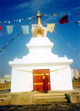 Stupa in Elista, Kalmykia